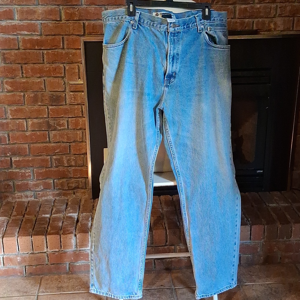 Harley-Davidson Light Blue Relaxed Fit Men's Jeans
